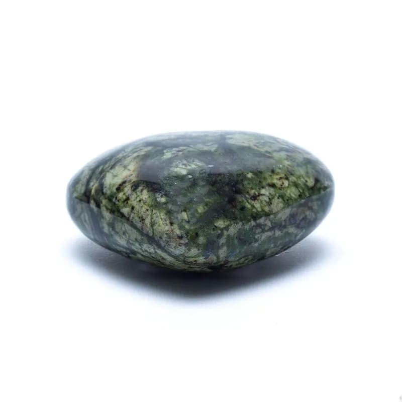 Grøn serpentin hjerte - 5 x 4,5 x 2,5 cm 2