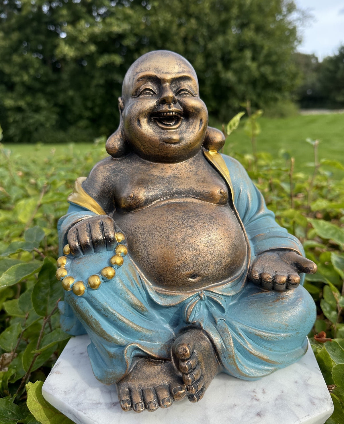 Happy Buddha - 23 cm 5