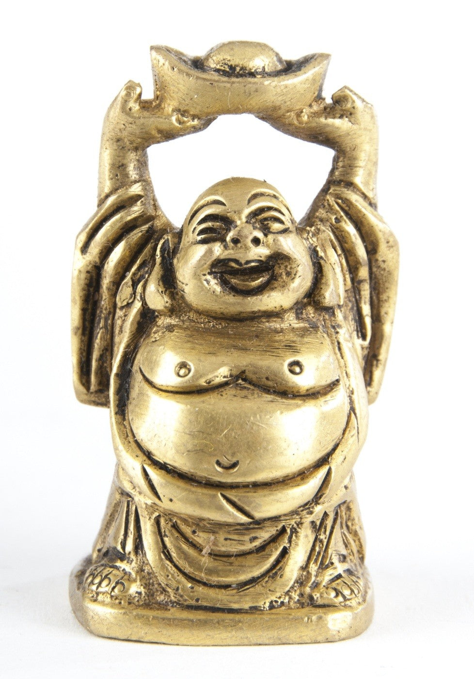 Happy Buddha i messing 2