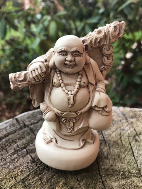 Happy Buddha lille figur 1