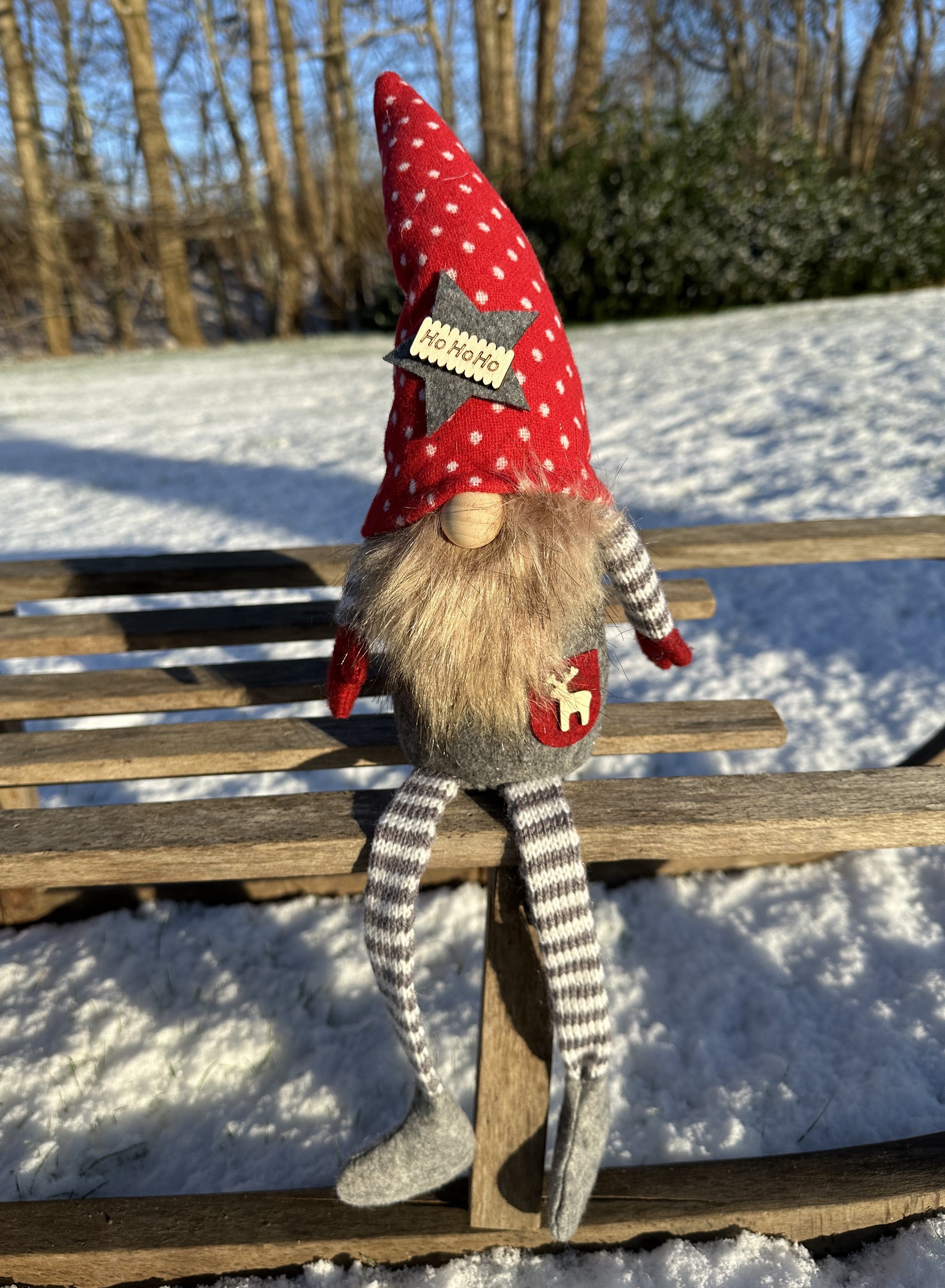 Ho Ho Nisse - brun skæg 1