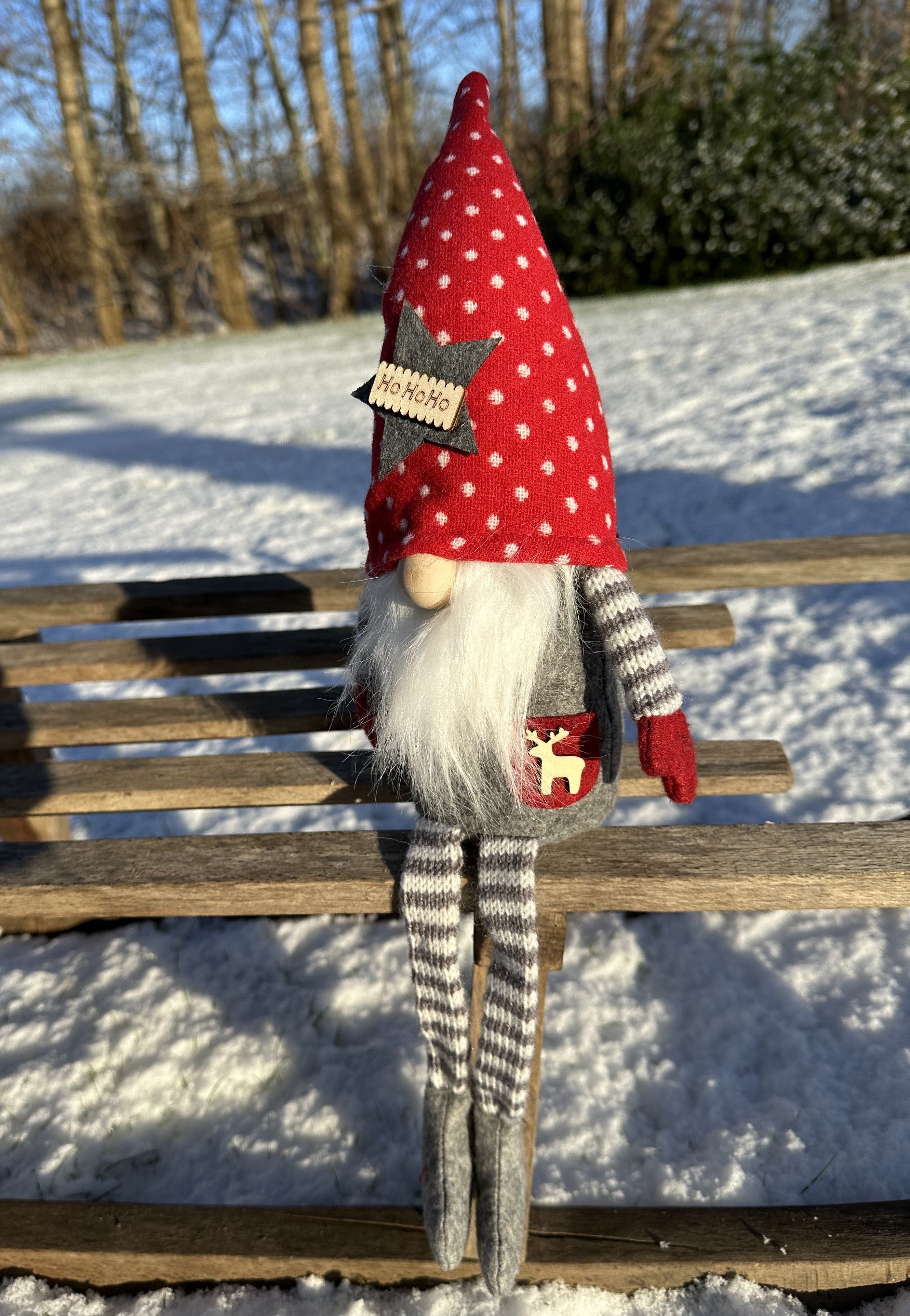 Ho Ho Nisse - hvid skæg 2