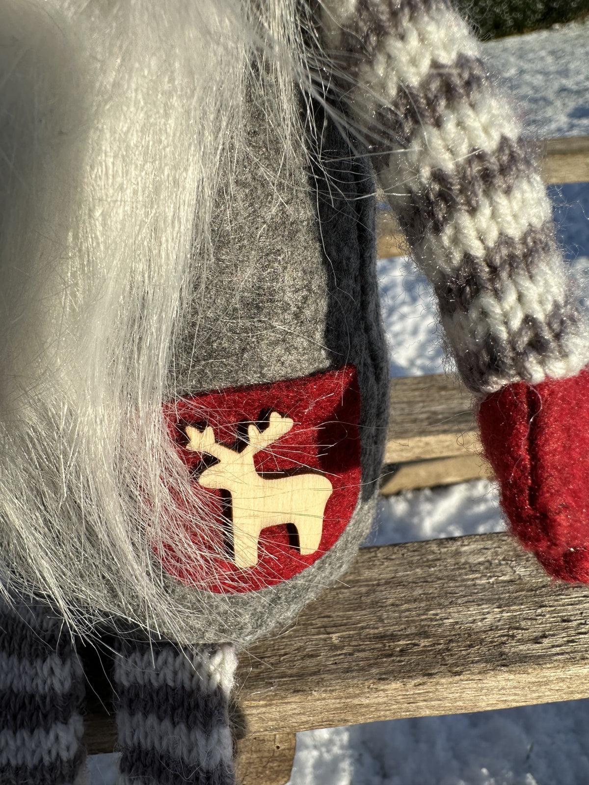 Ho Ho Nisse - hvid skæg 4