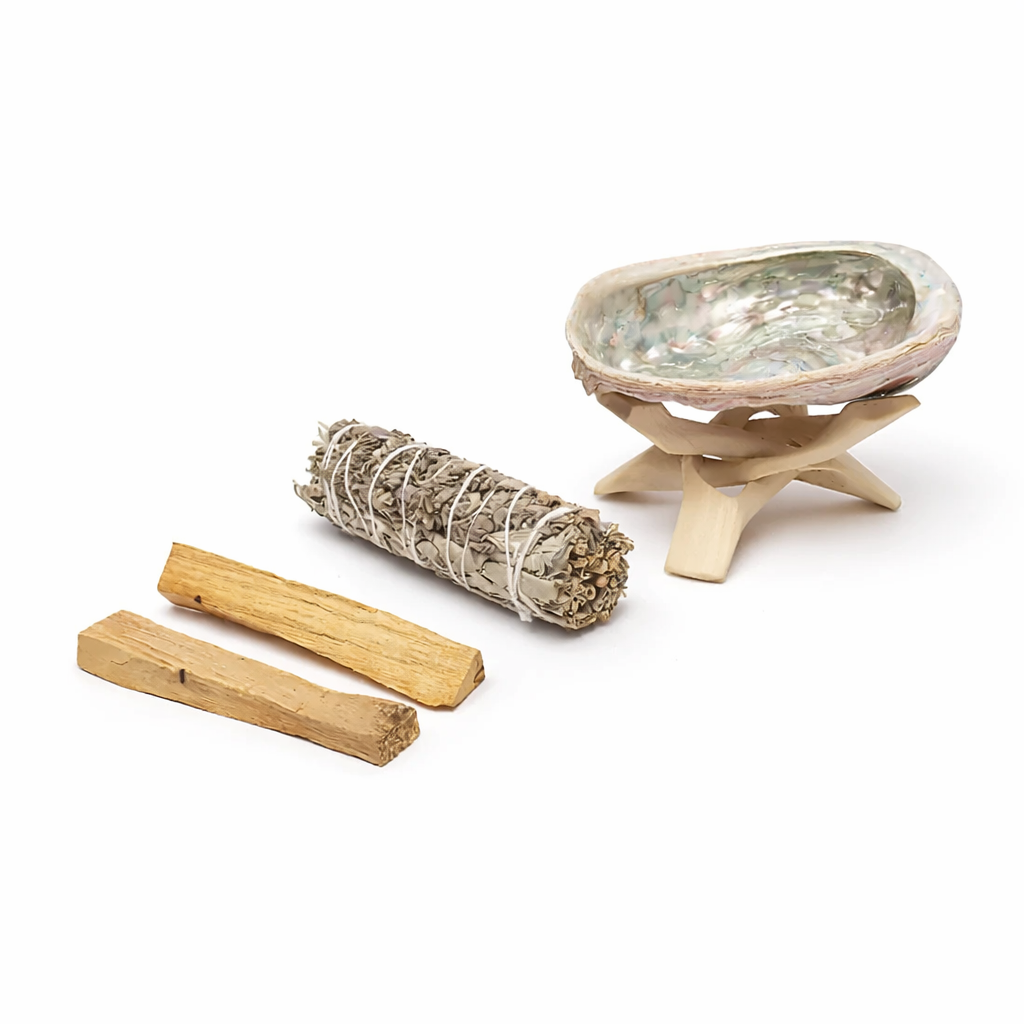 Hvid Salvie, Lavendel & Palo Santo - Røgelsessæt 1
