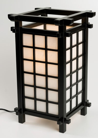 Ido black - japansk lampe 42 cm