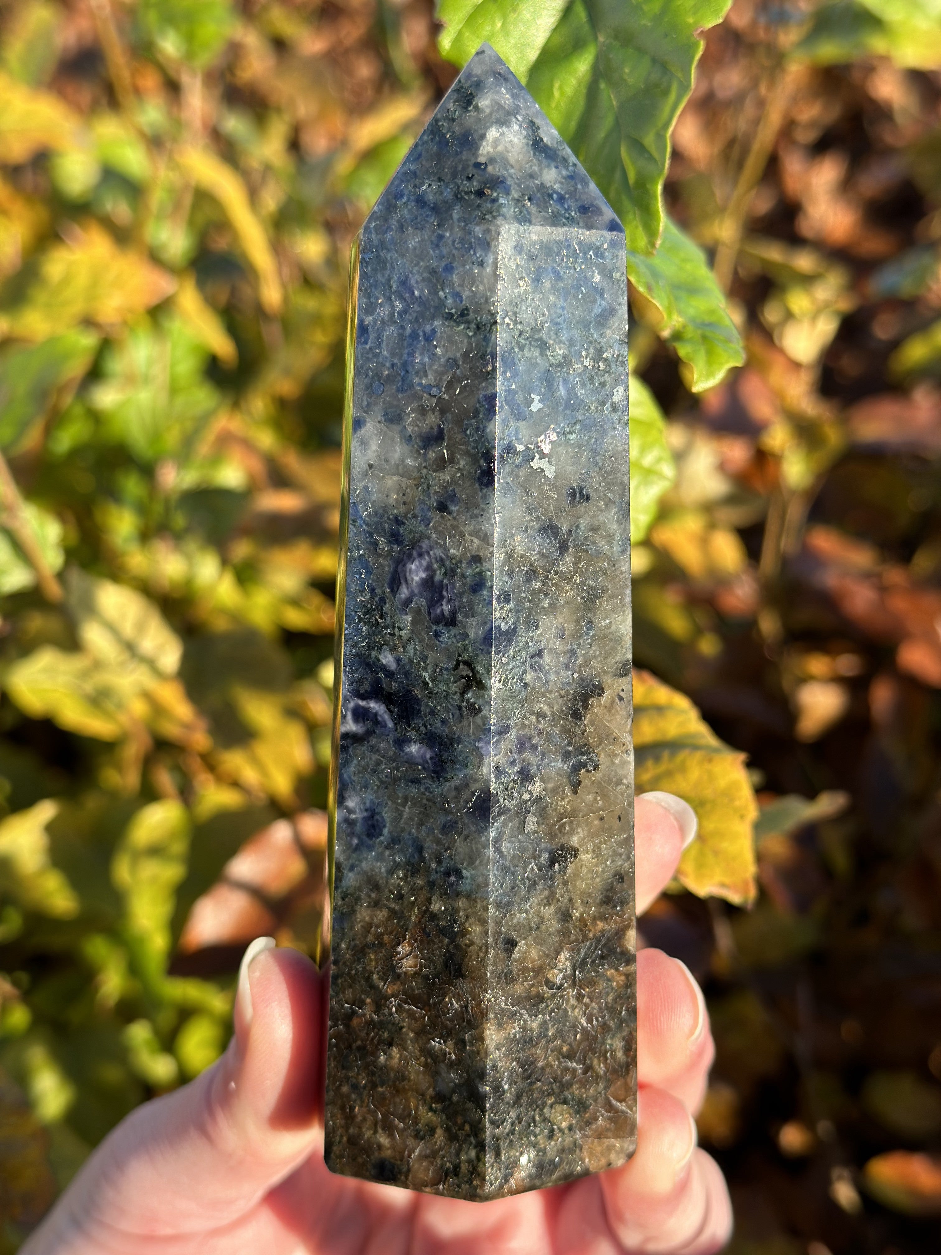 Iolit - Cordierit Tårn 14 cm 1