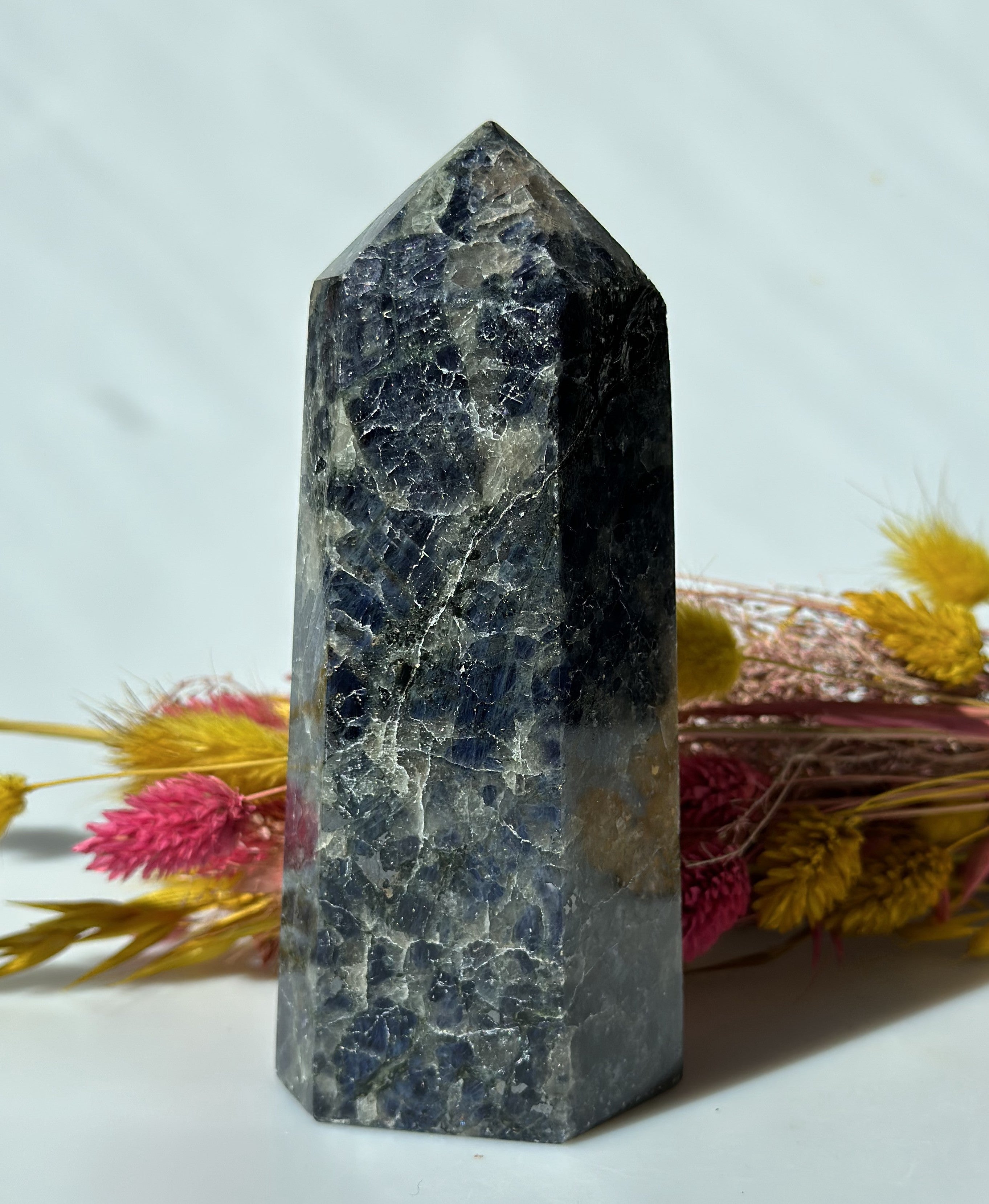 Iolit - Cordierit Tårn 14,5 cm 1