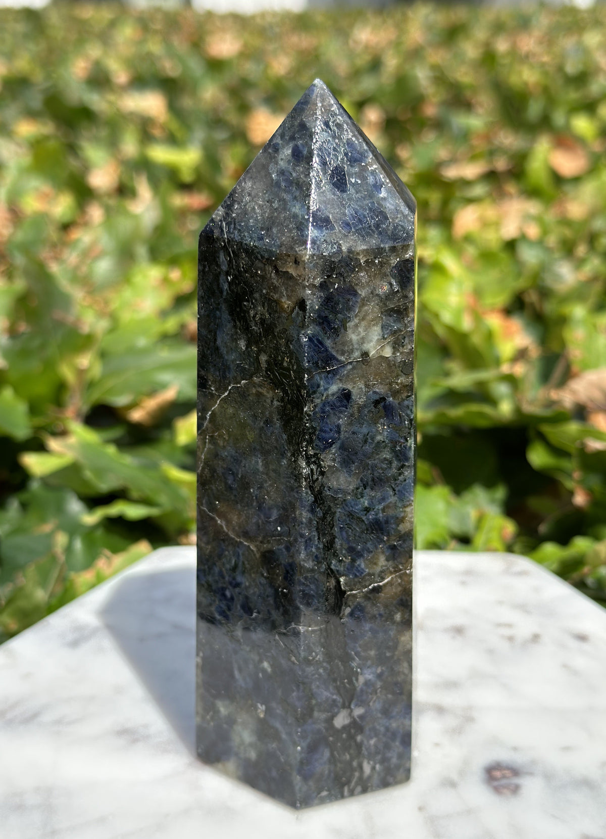 Iolit - cordierit tårn 15,5 cm 1