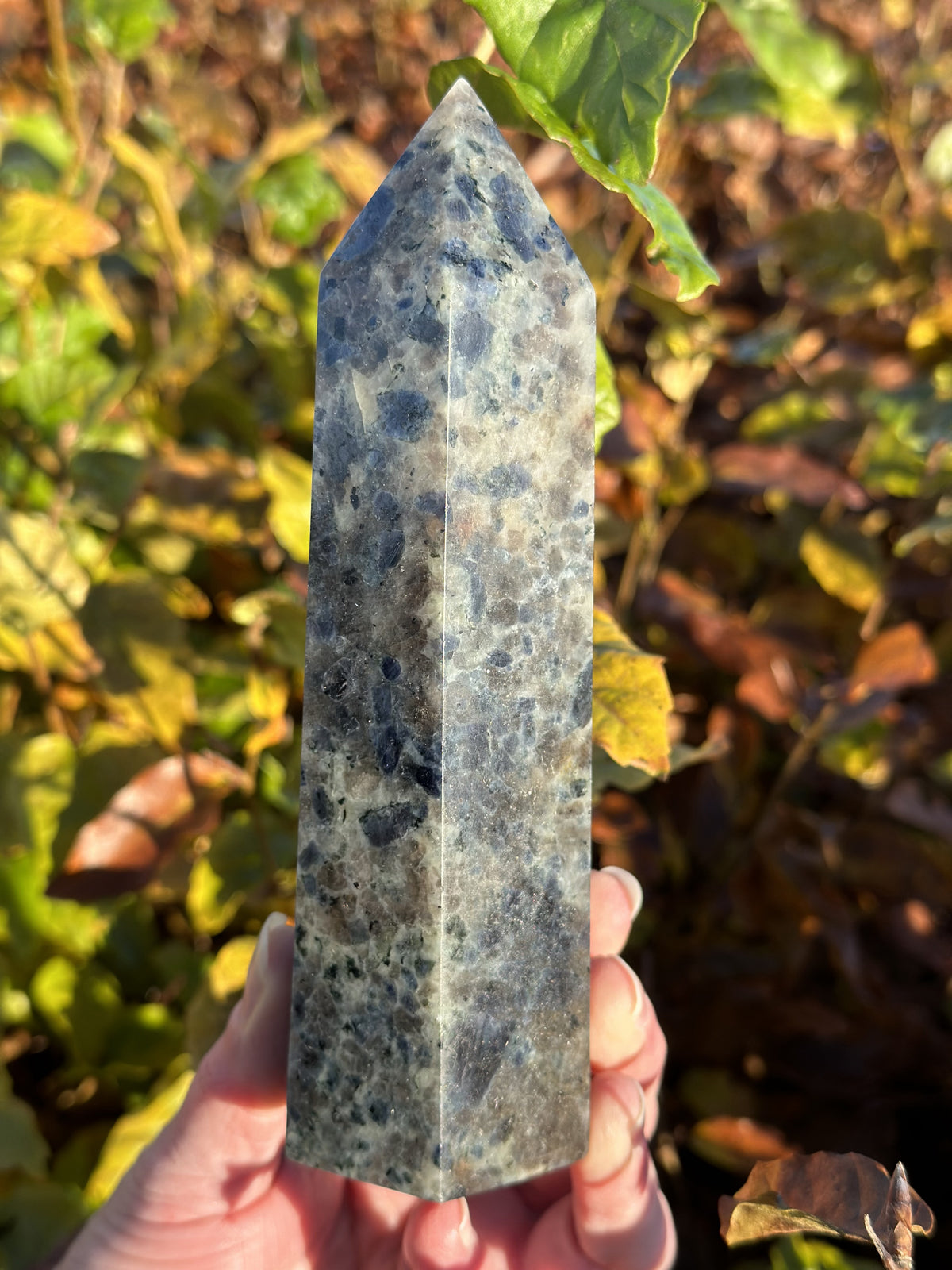 Iolit - Cordierit Tårn 16 cm 1