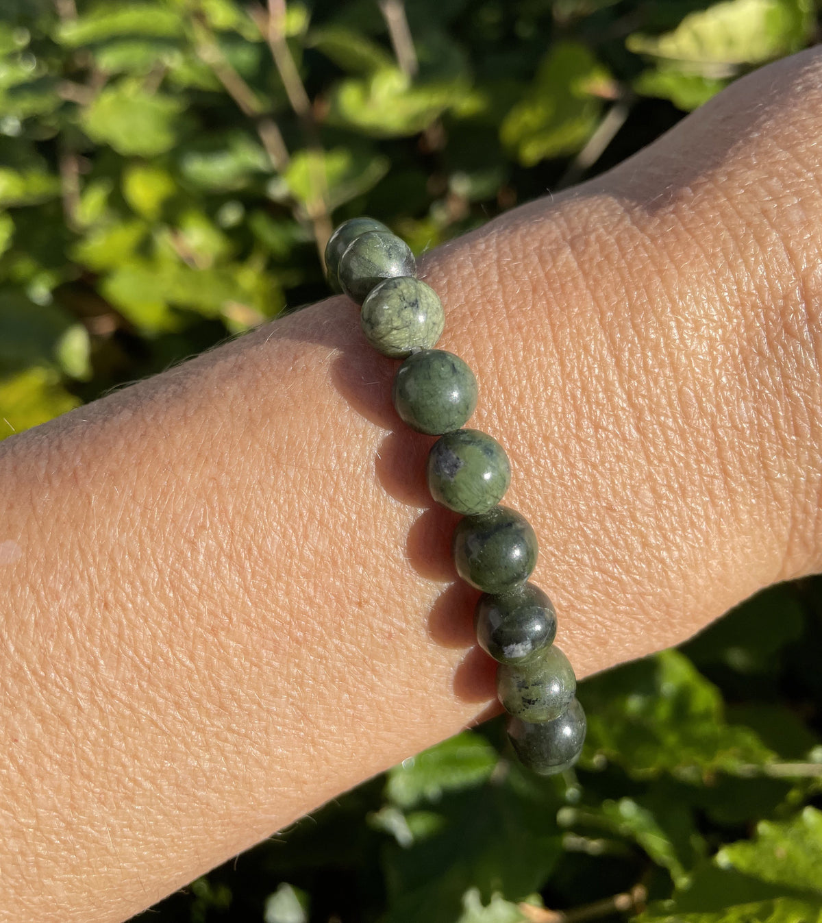 Jade armbånd 8 mm 1