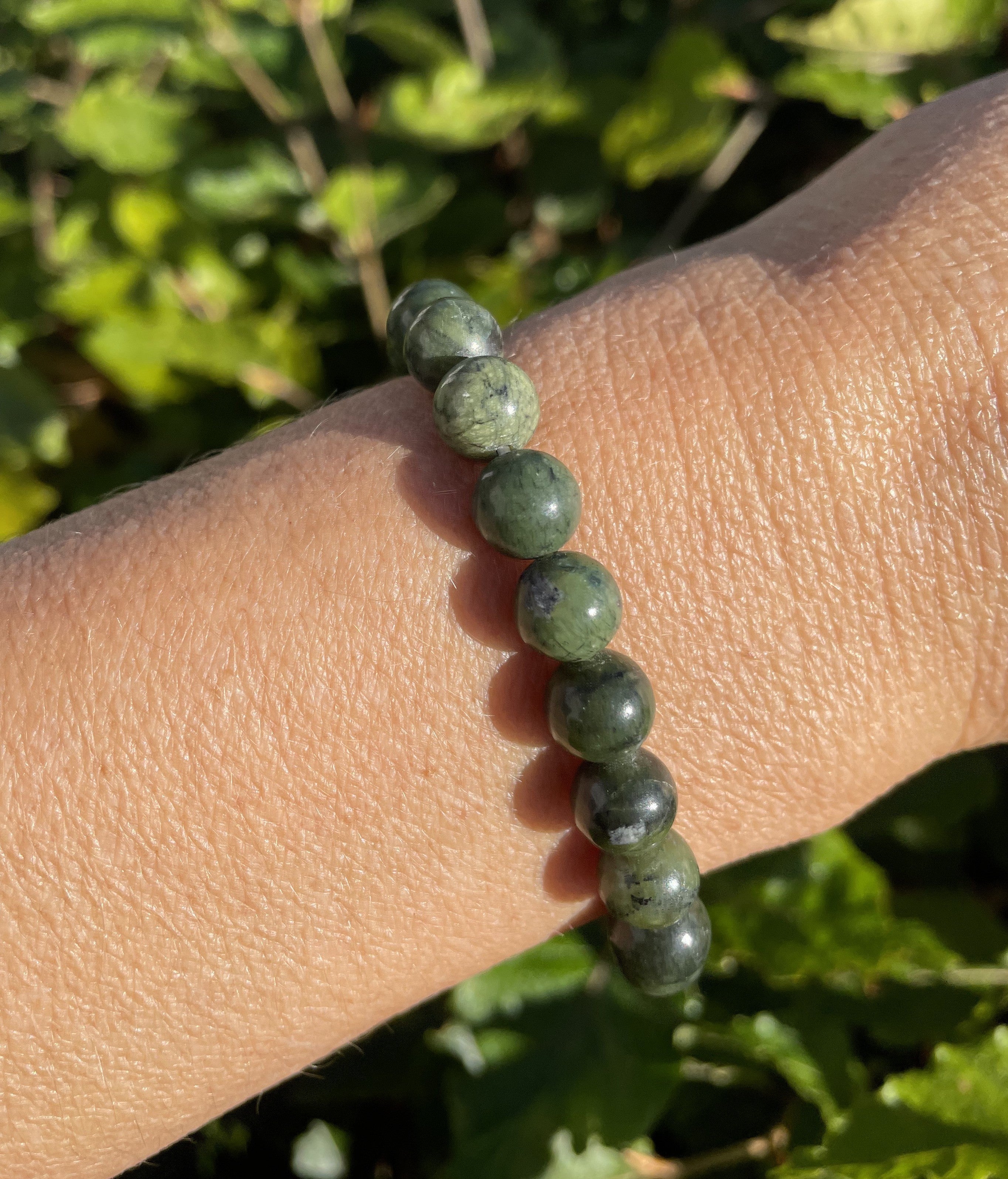 Jade armbånd 8 mm 2