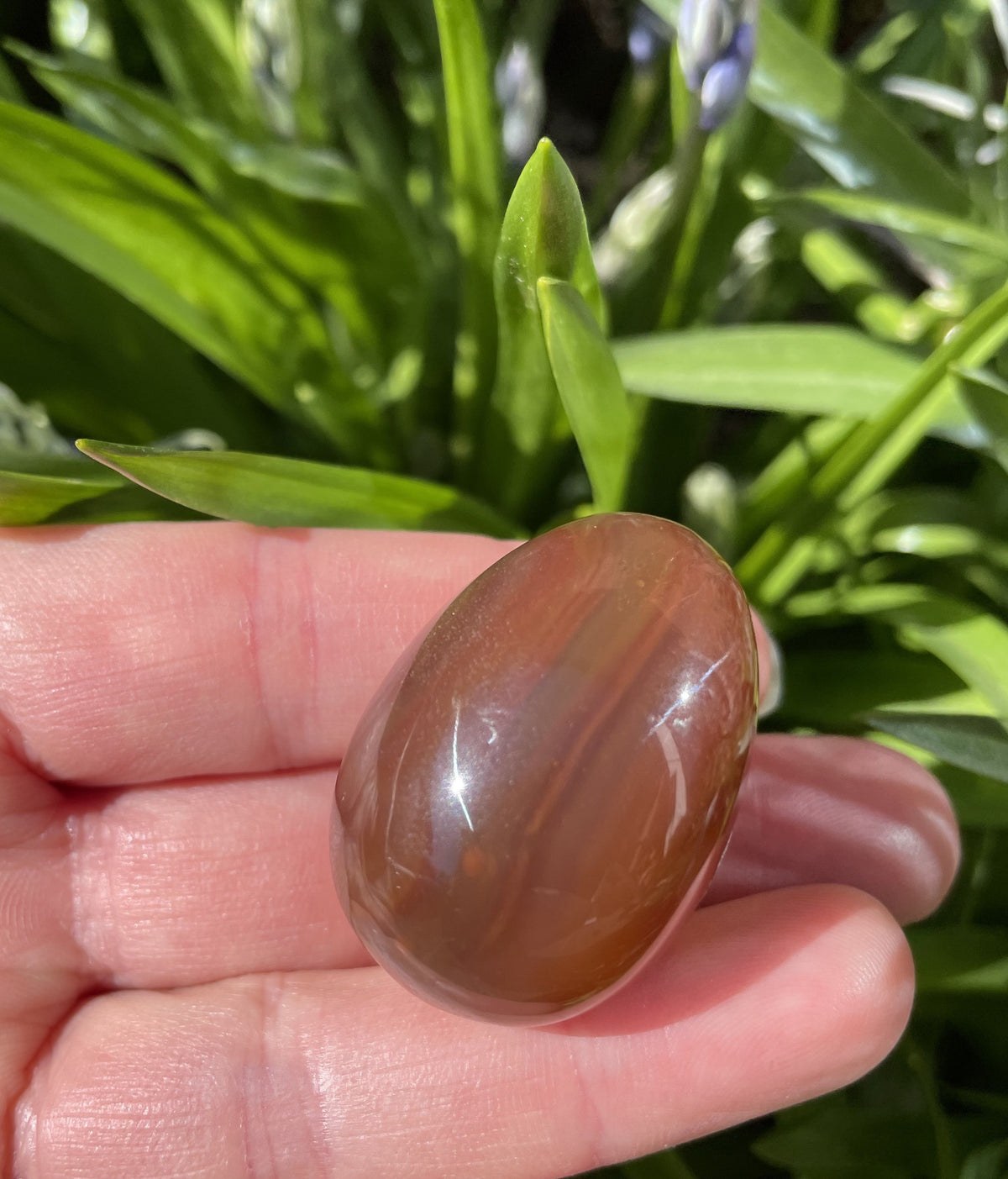 Karneol æg 3,5 cm 4