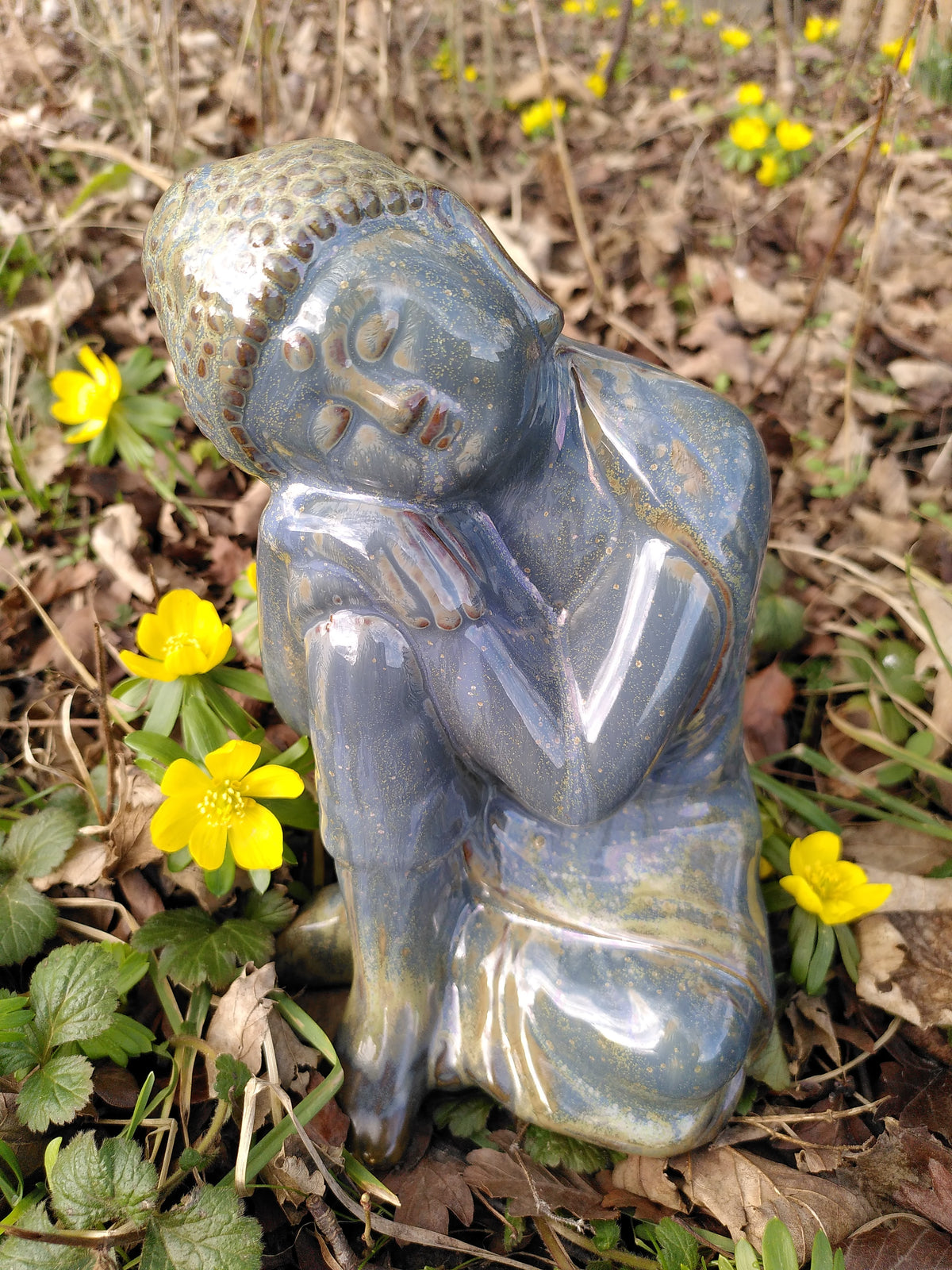 Keramik Siddende Buddha 1