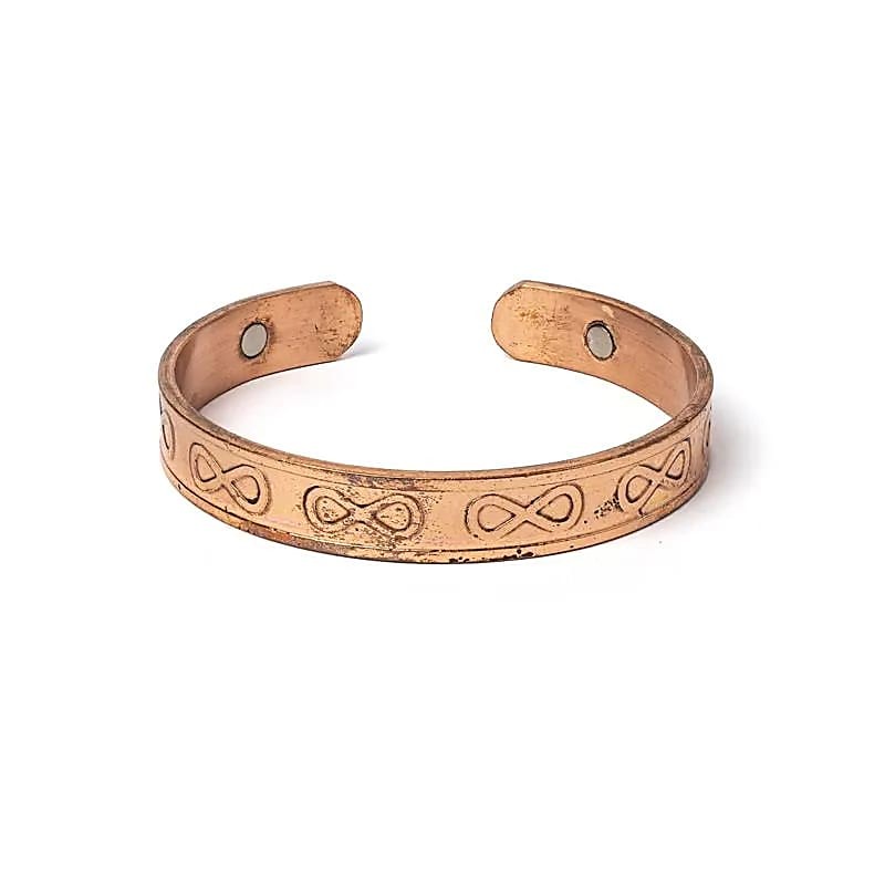Kobber armbånd Infinity 2
