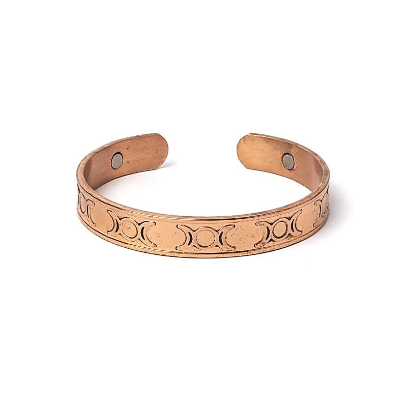 Kobber armbånd månefase 2