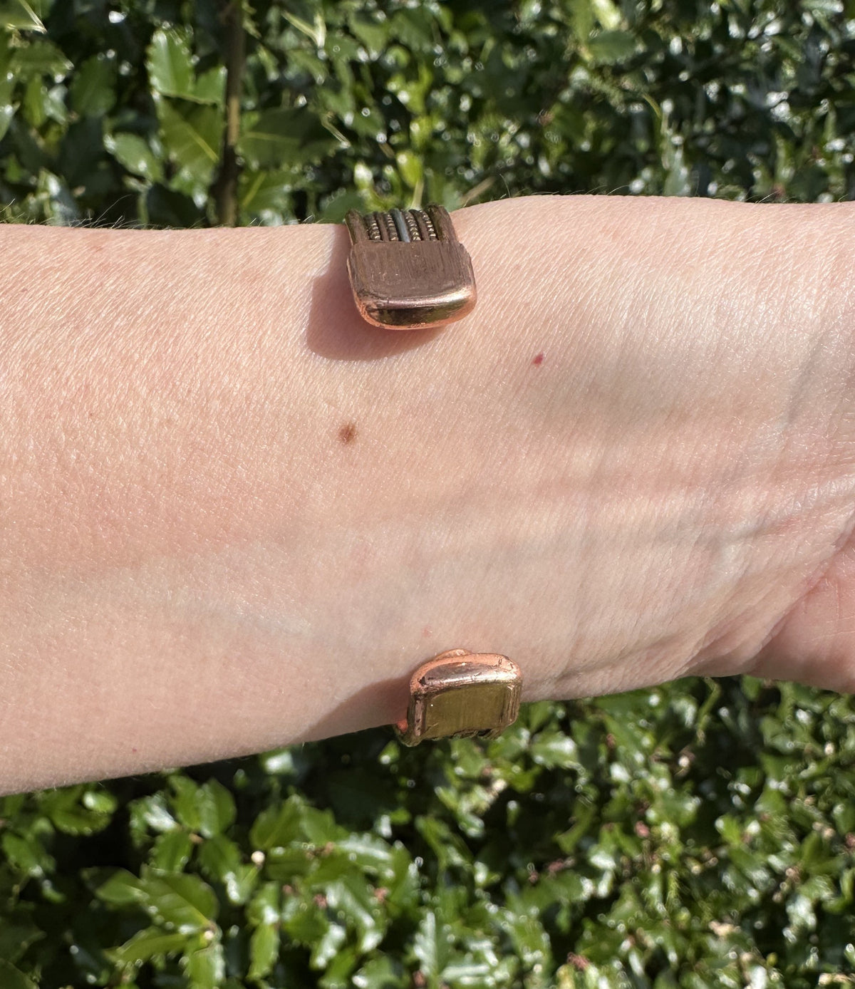 Kobber armbånd med magnetbånd 2