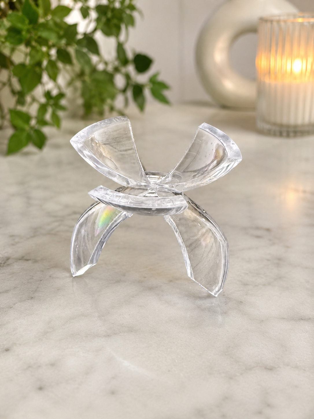 Kugle holder transparent