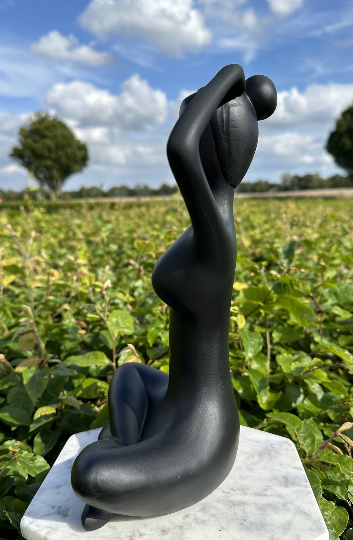 Kvinde i yogastilling 2