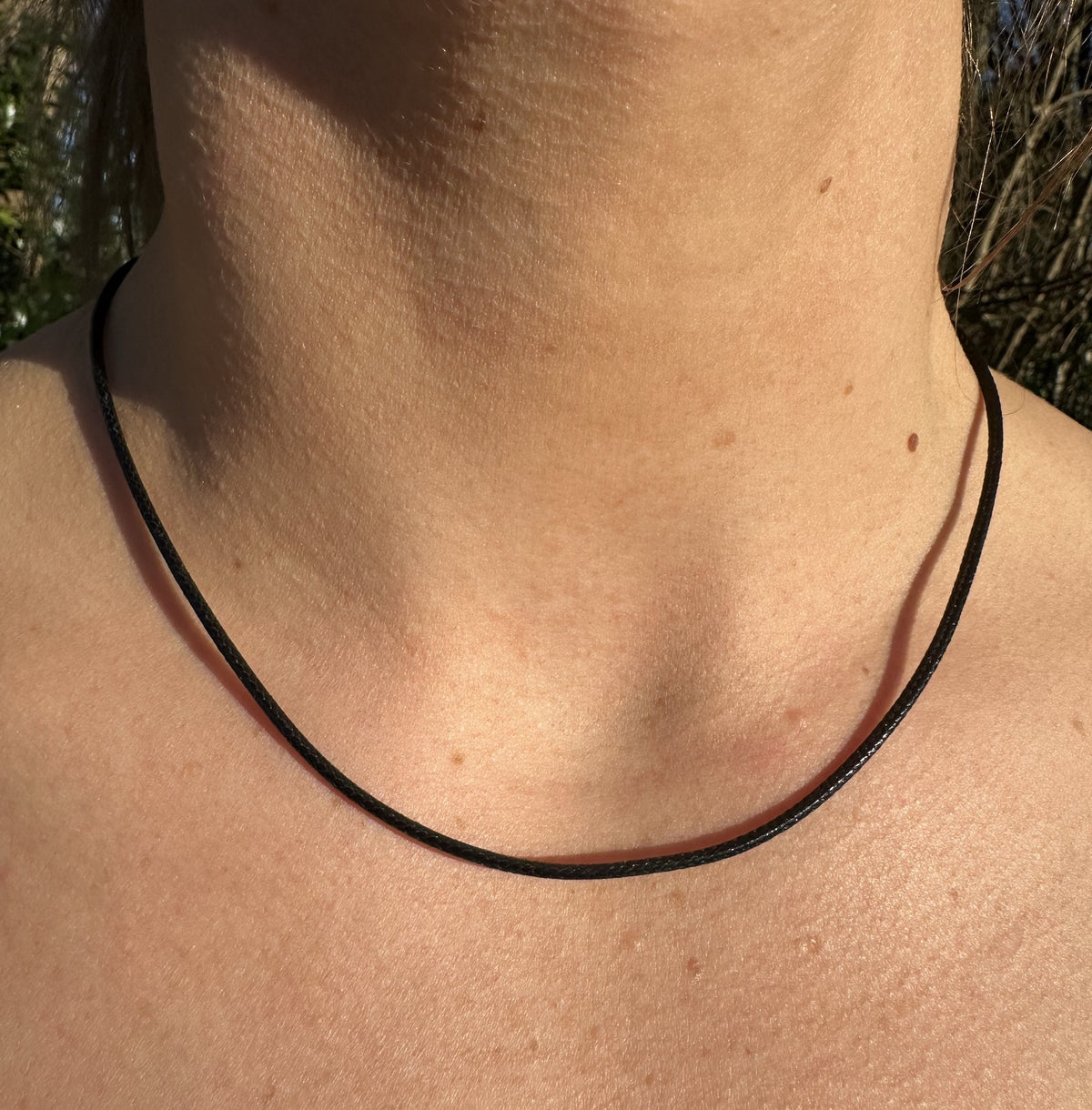 Læderkæde - 60 cm 1