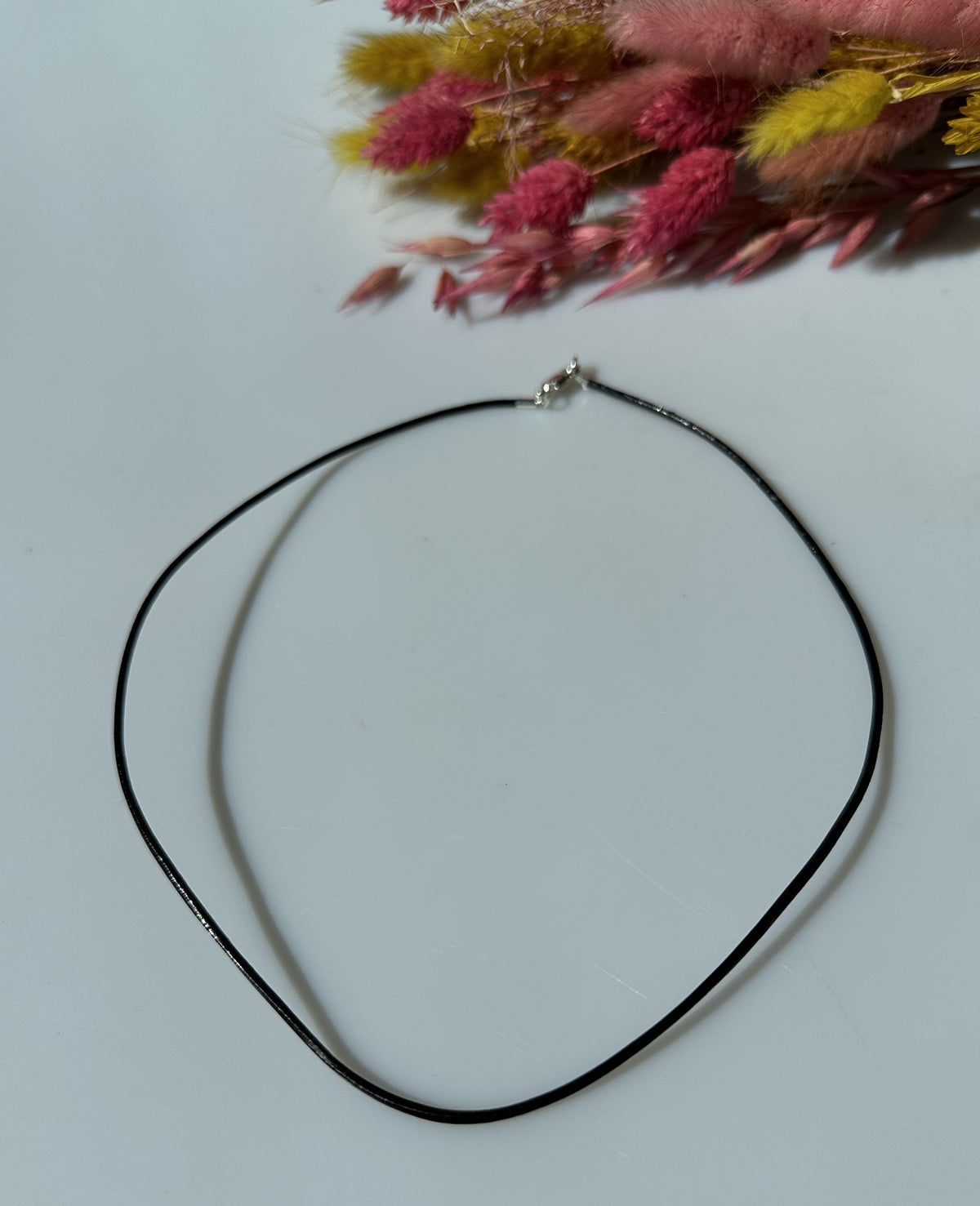 Læderkæde 45 cm 2