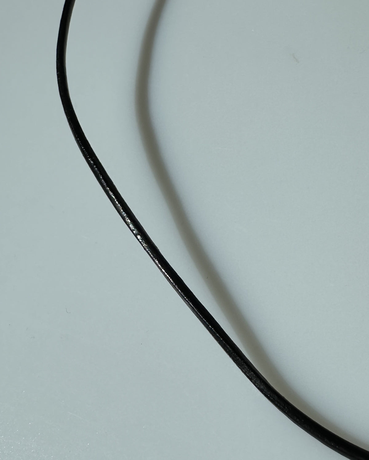Læderkæde 45 cm 3