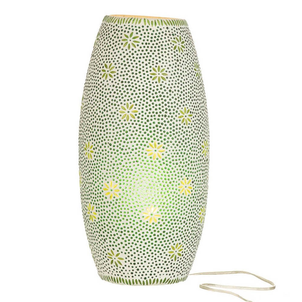 Lampe i glas - Grøn 4