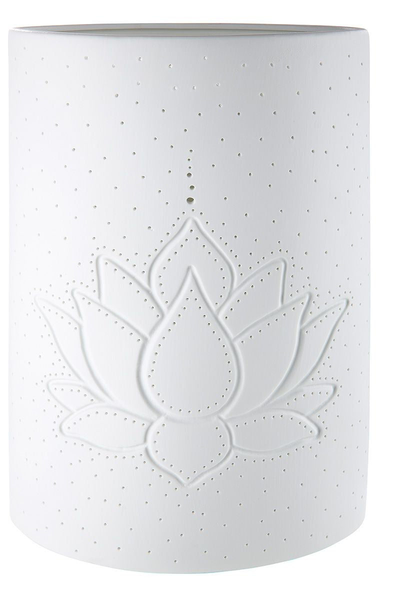 Lampe med Lotus 28 cm 1