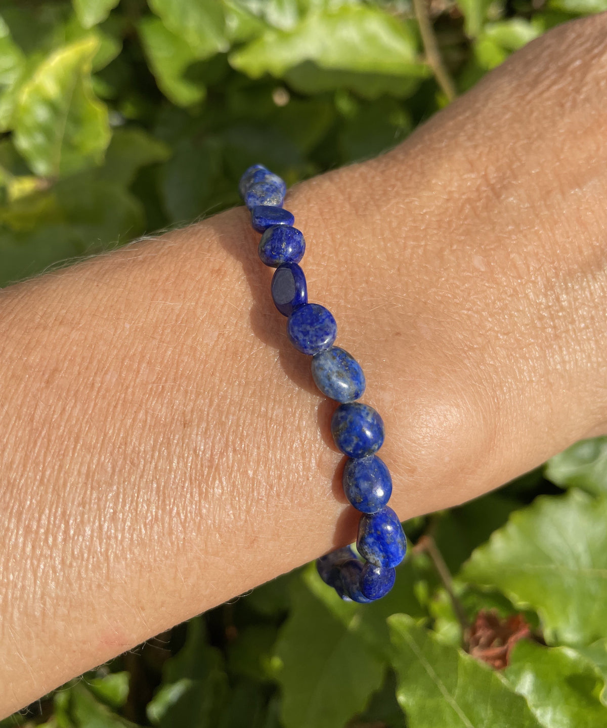 Lapis lazuli armbånd
