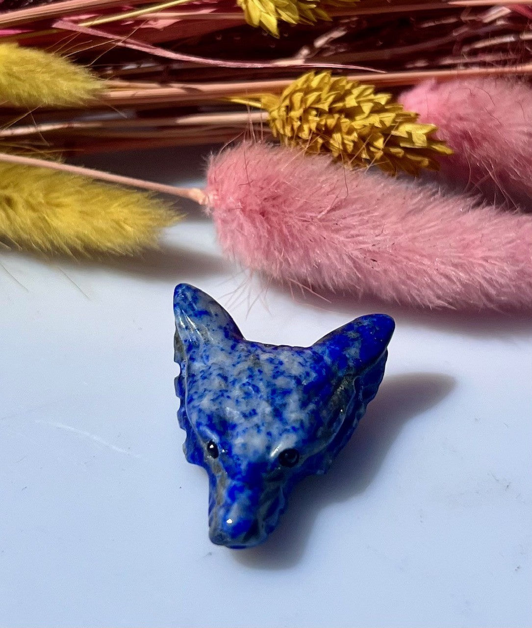 Lapis lazuli ulv vedhæng 2
