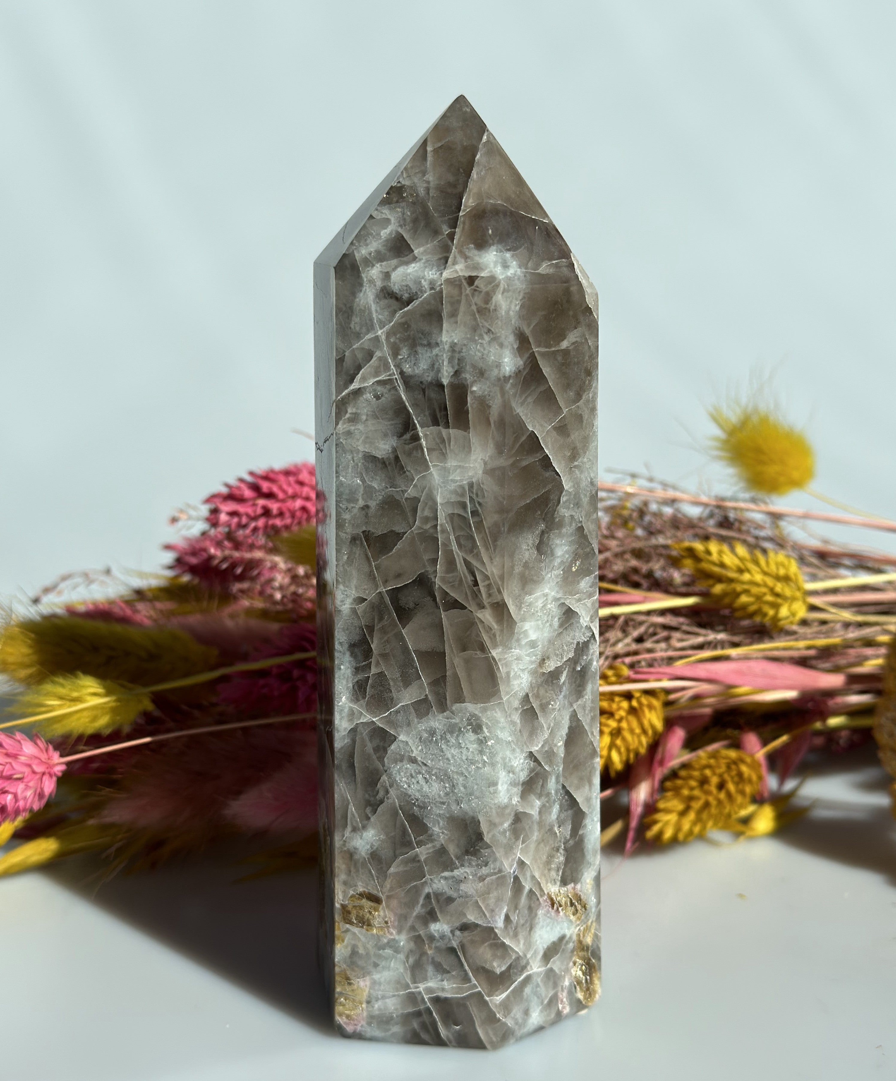 Lepidolit Tårn 14 cm 1