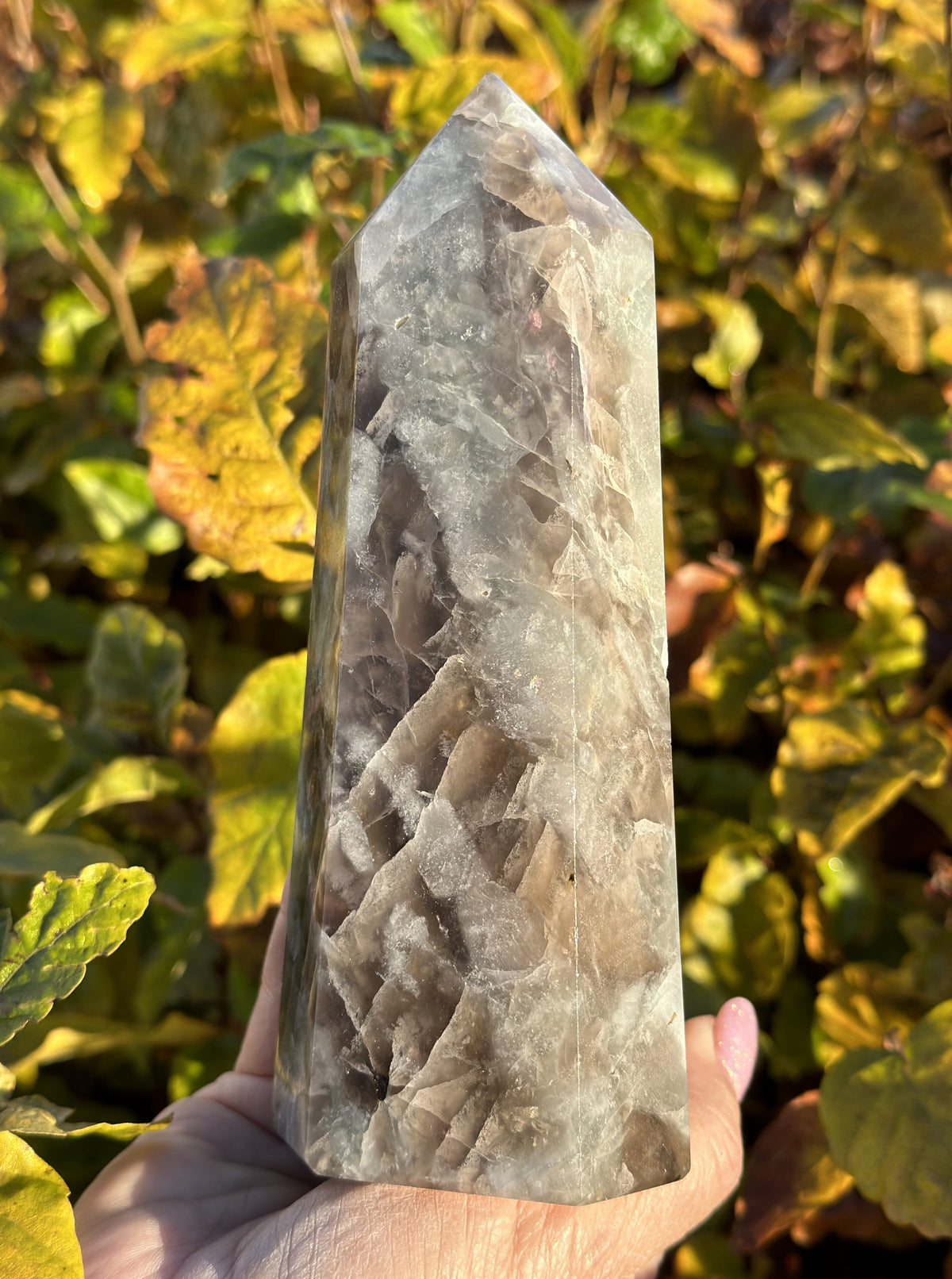 Lepidolit tårn 16,5 cm 1