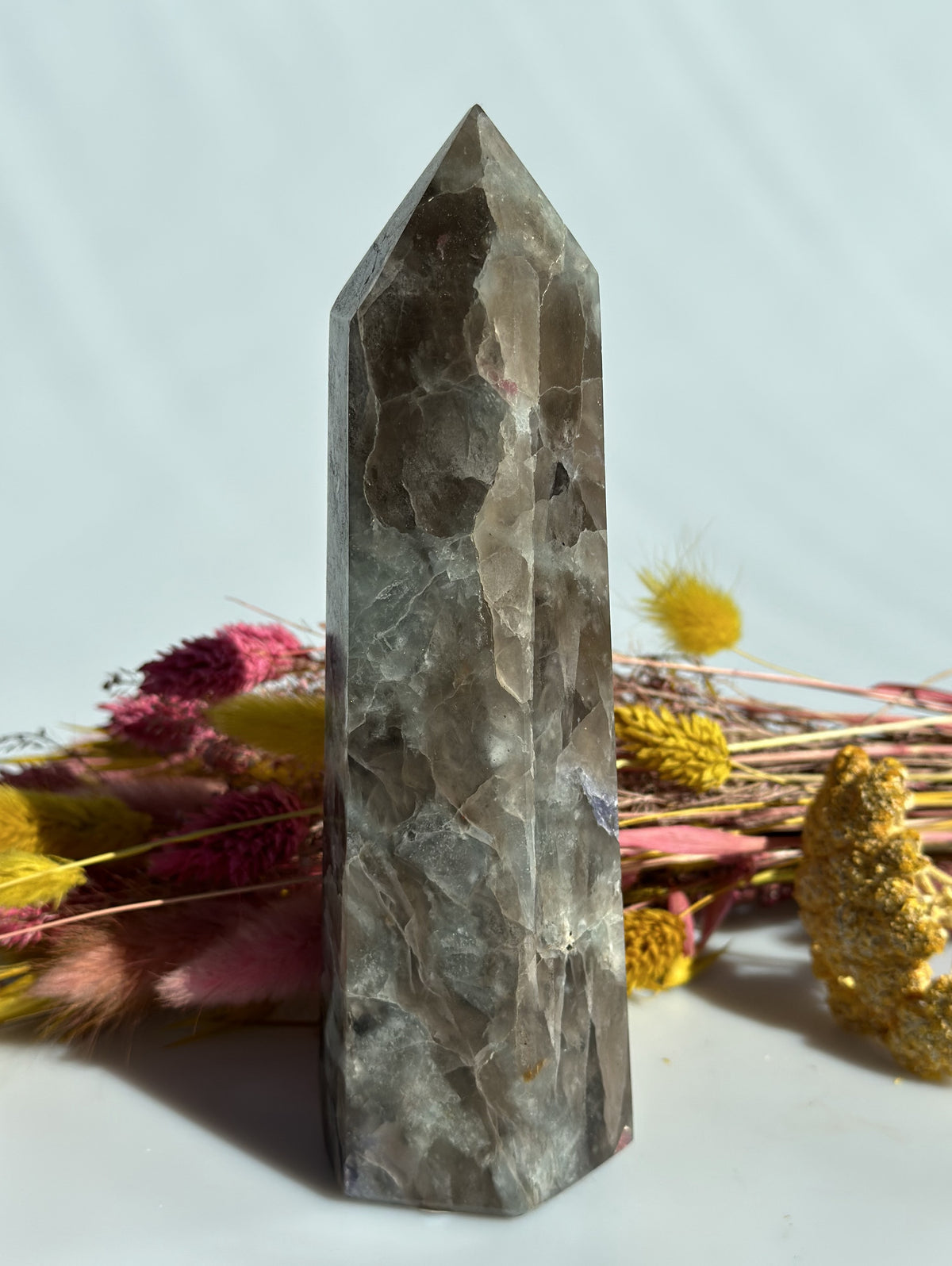Lepidolit Tårn 17 cm 1