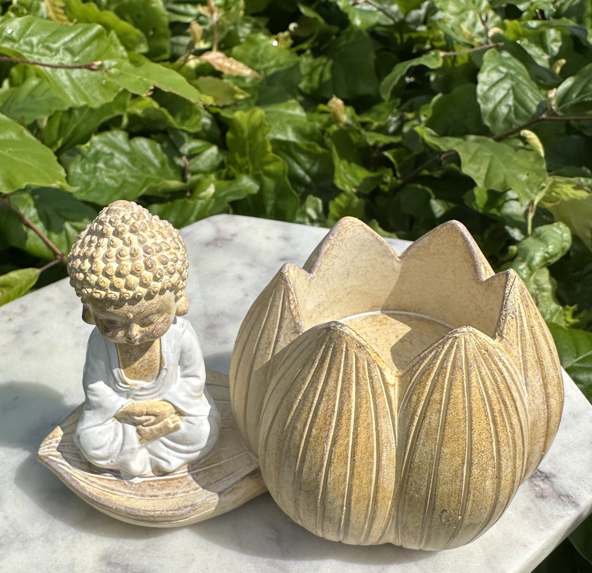 Lille buddha lotus lys 2