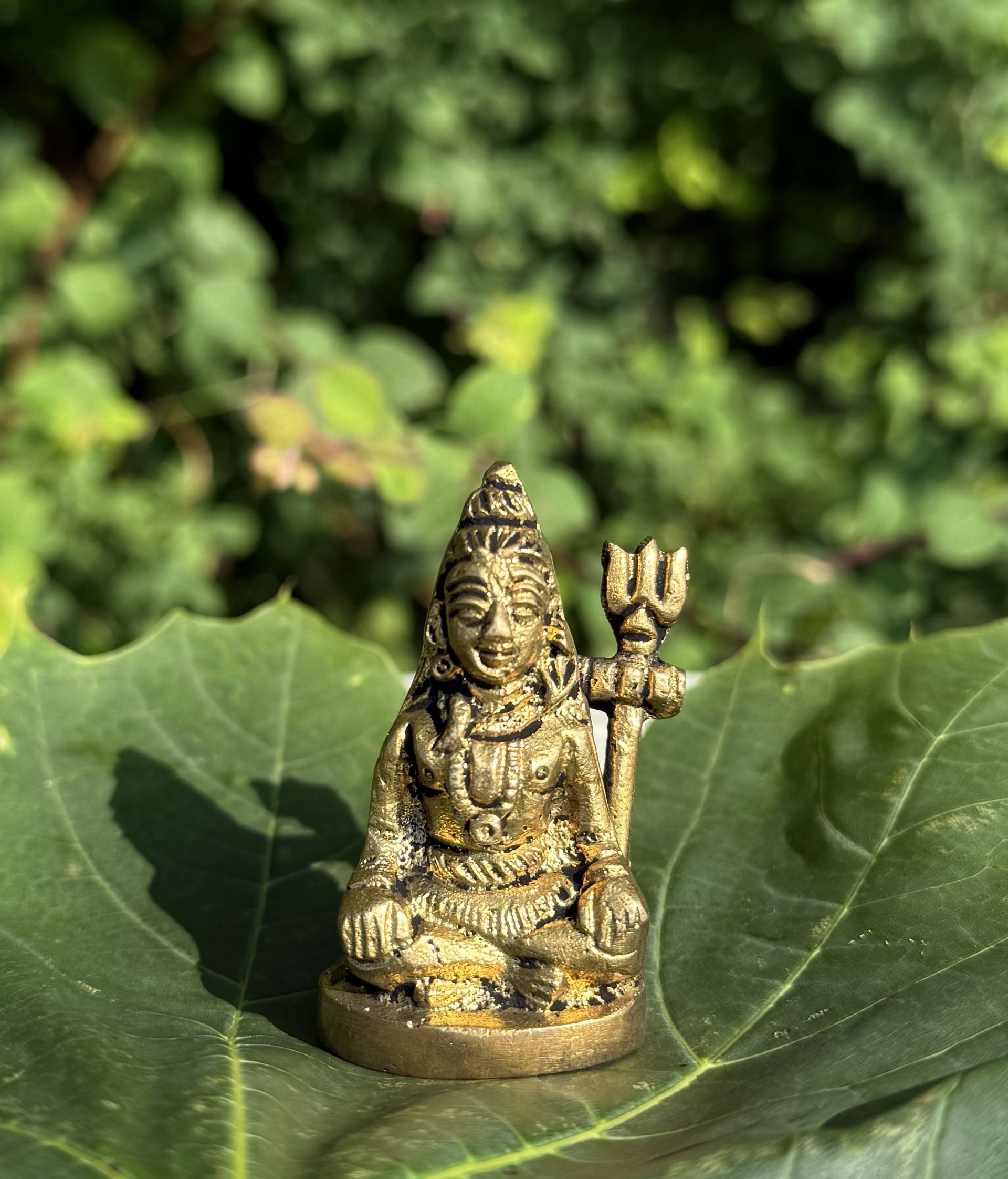 Shiva figur i messing 3
