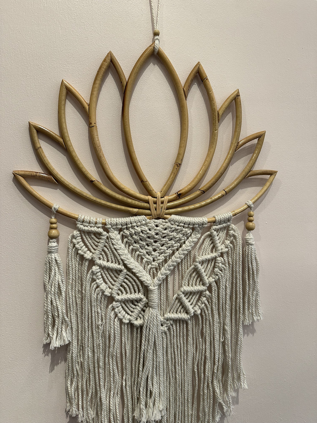 Lotus Makramé ophæng 1
