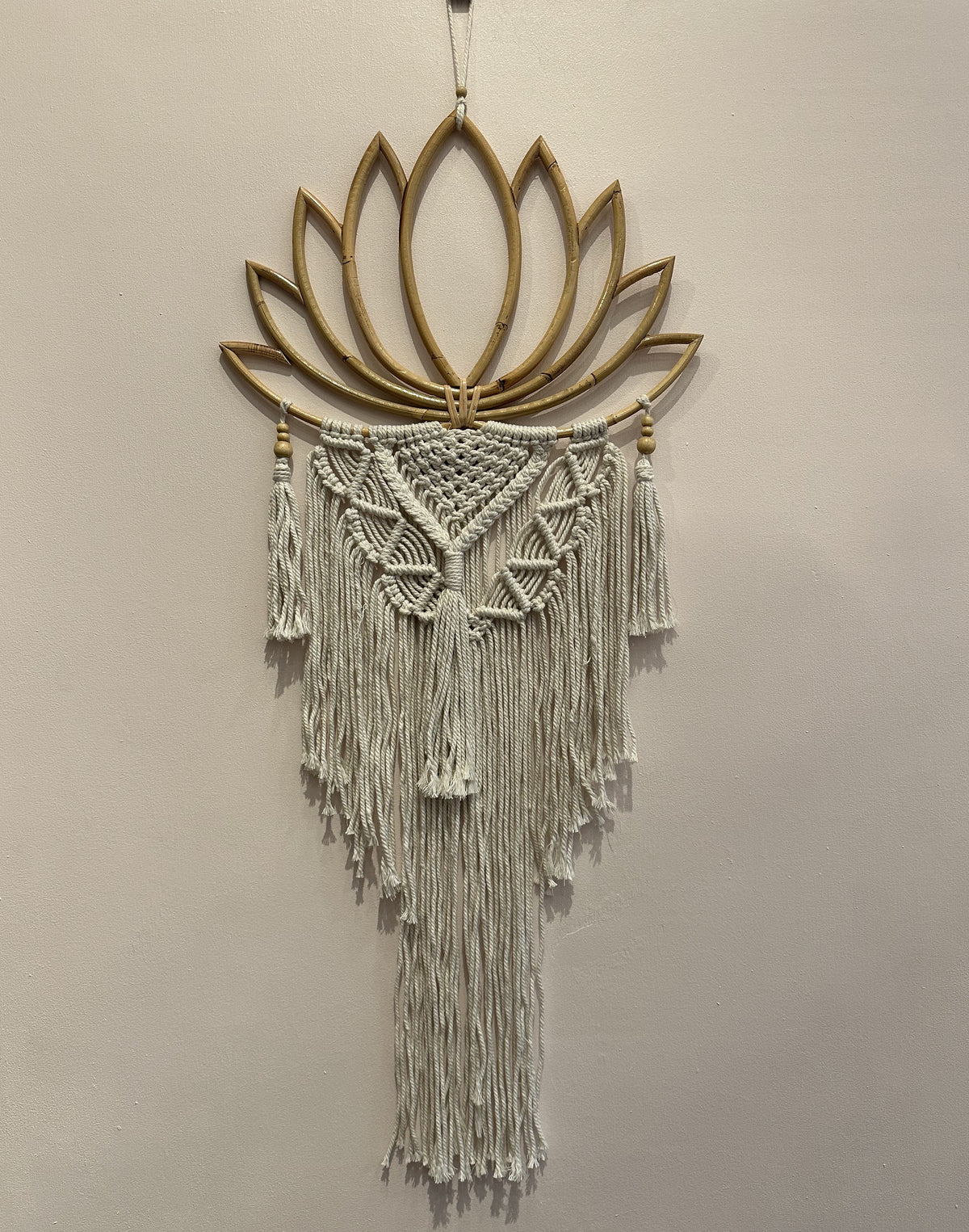 Lotus Makramé ophæng 2