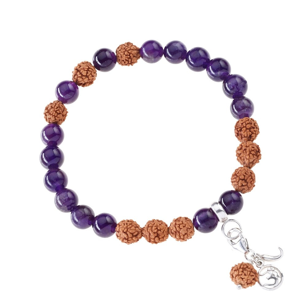 Mala armbånd Amethyst (Indre Fred) 1