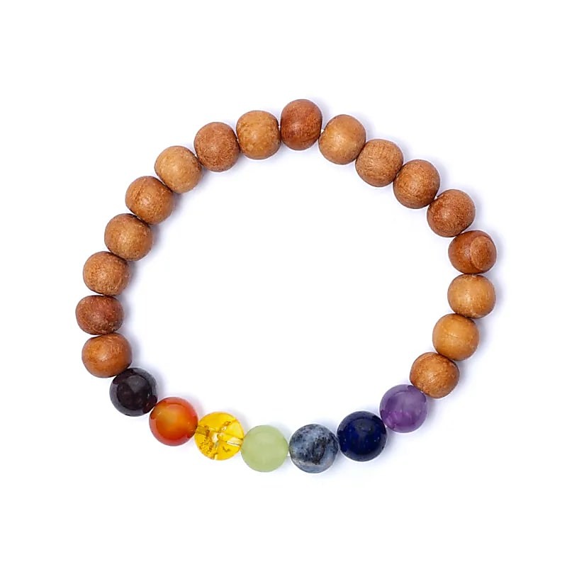 Mala armbånd med chakra 2