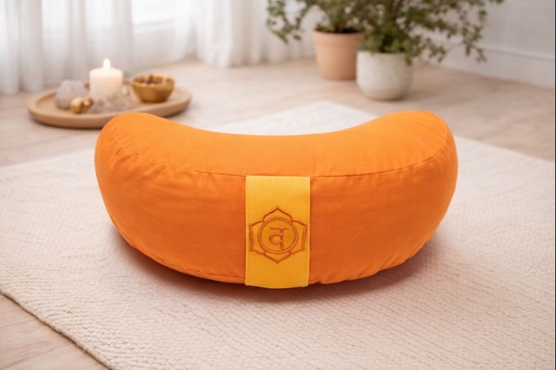 Måne meditationspude Hara Chakra 1