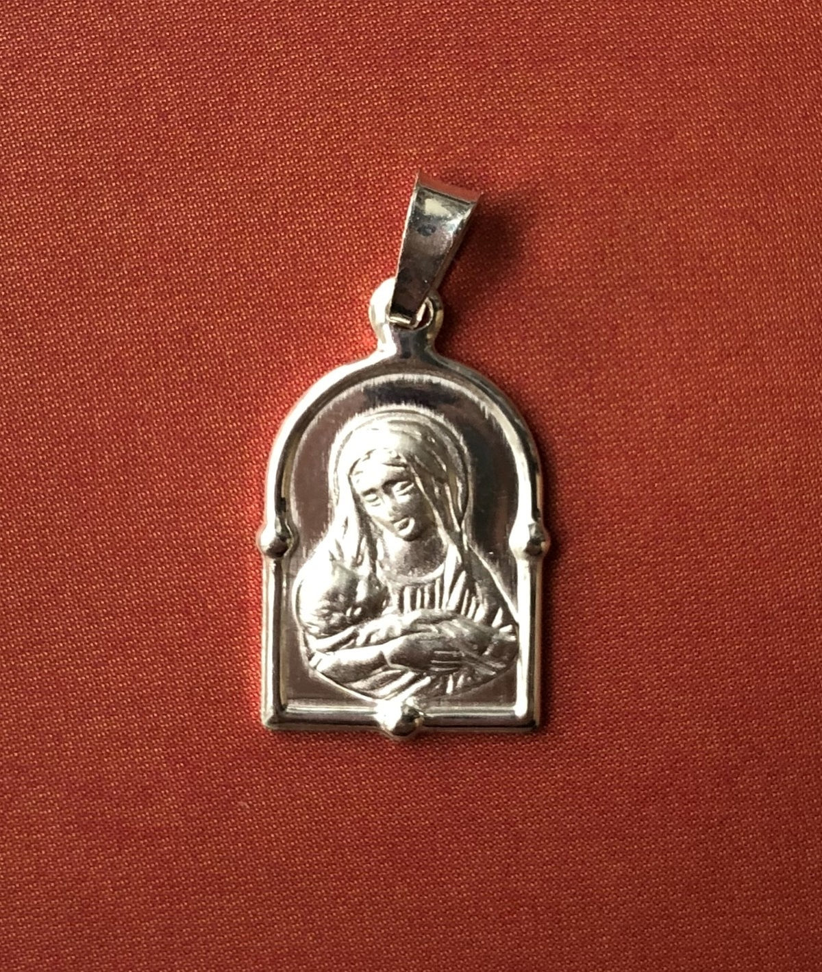 Maria med jesus barnet vedhæng 1