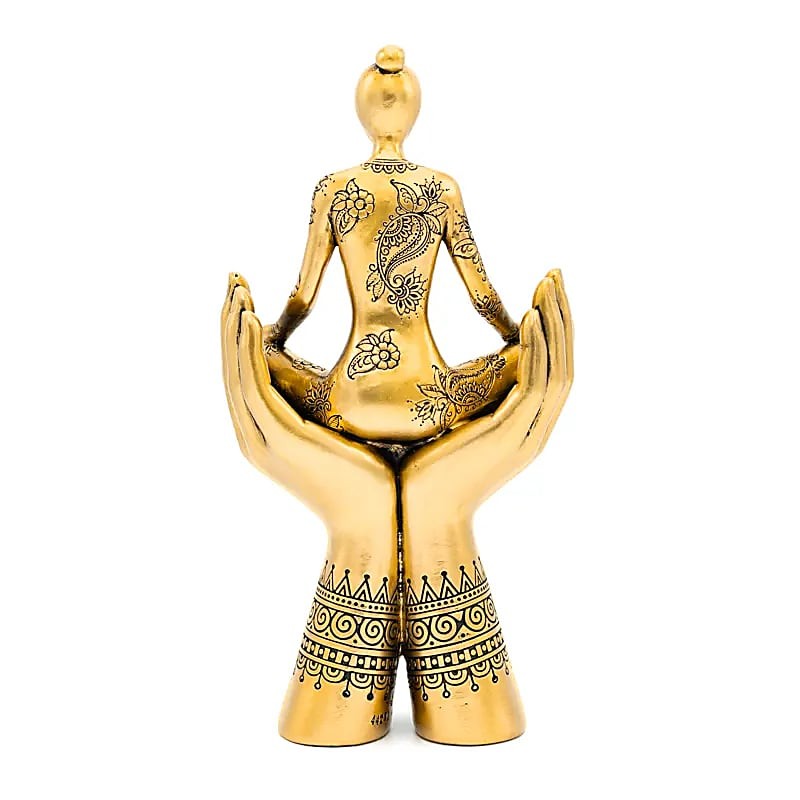 Meditationsfigur i Hænder 3