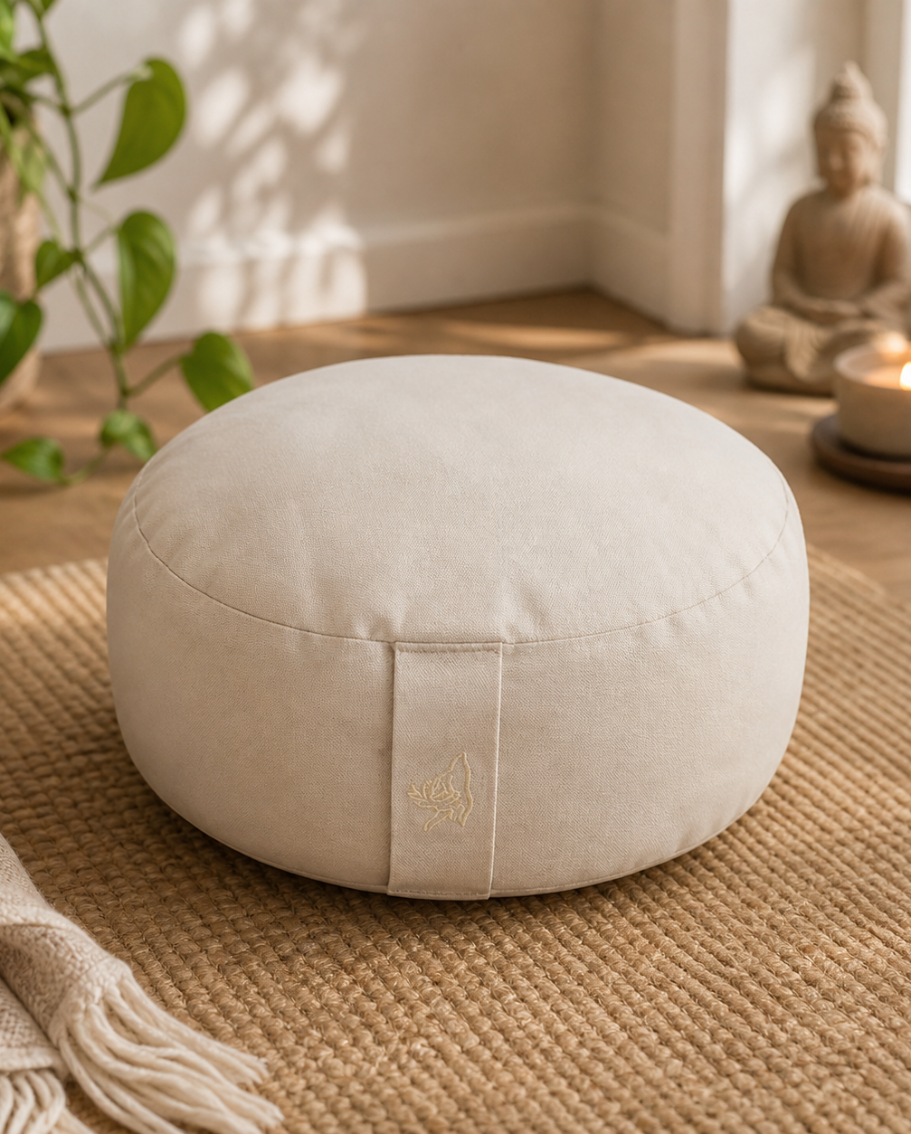Meditationspude beige 1