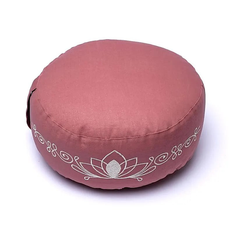 Meditationspude i gammel rosa 2