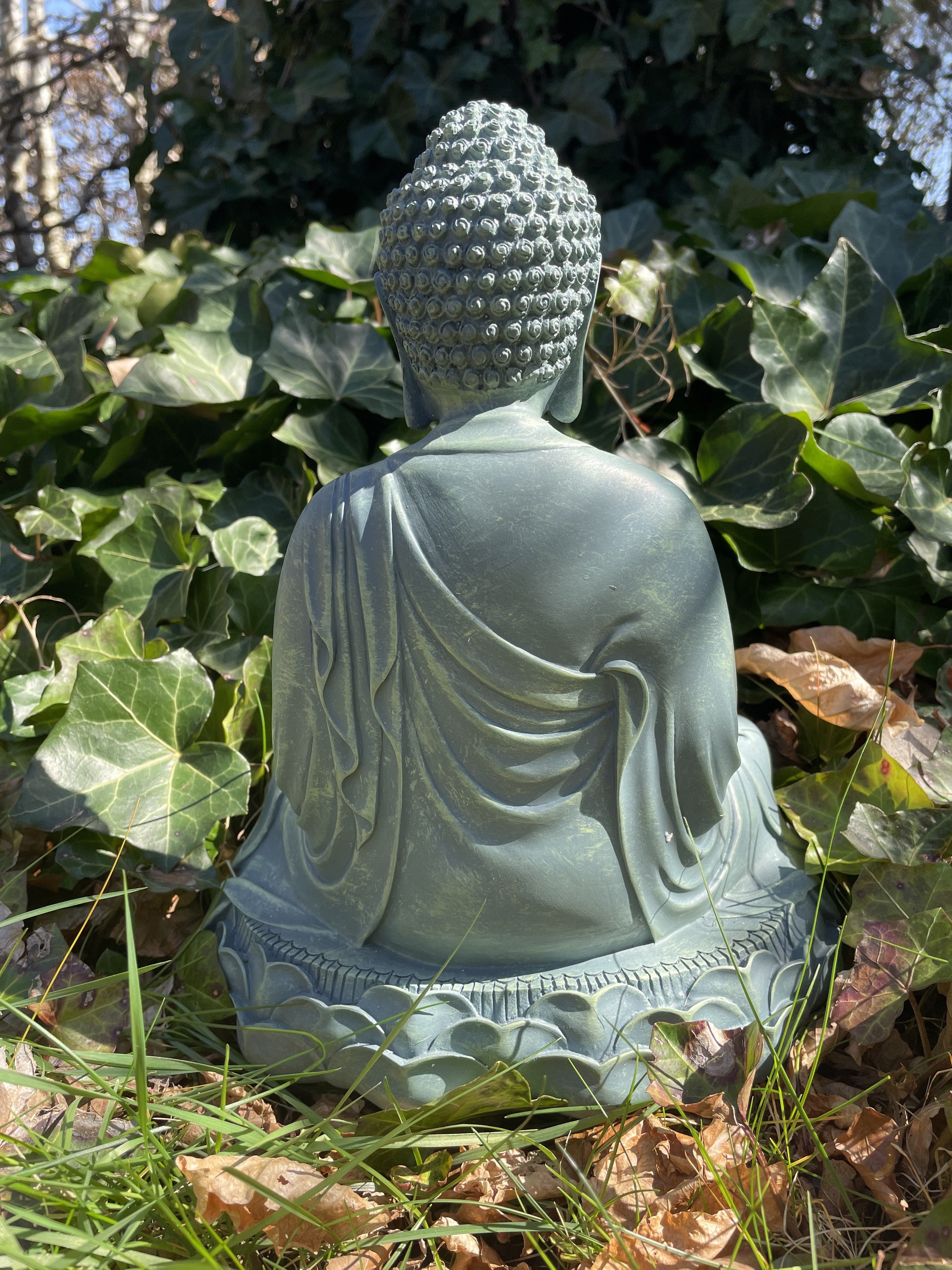 Mediterende Buddha 28cm 2
