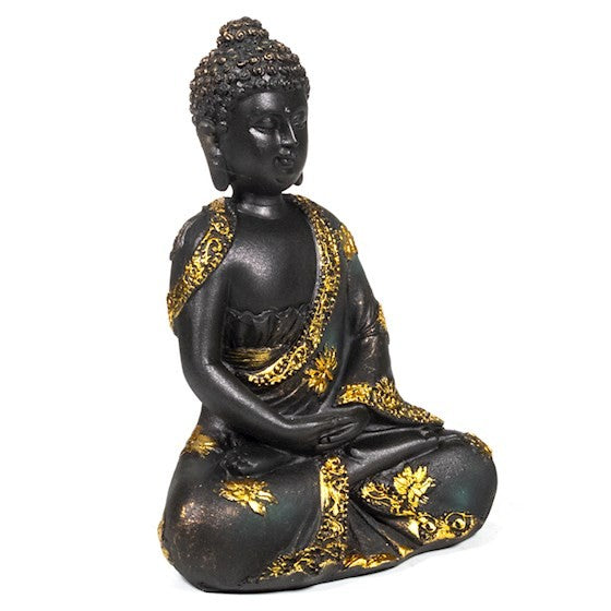 Mediterende Buddha Antiklook 1