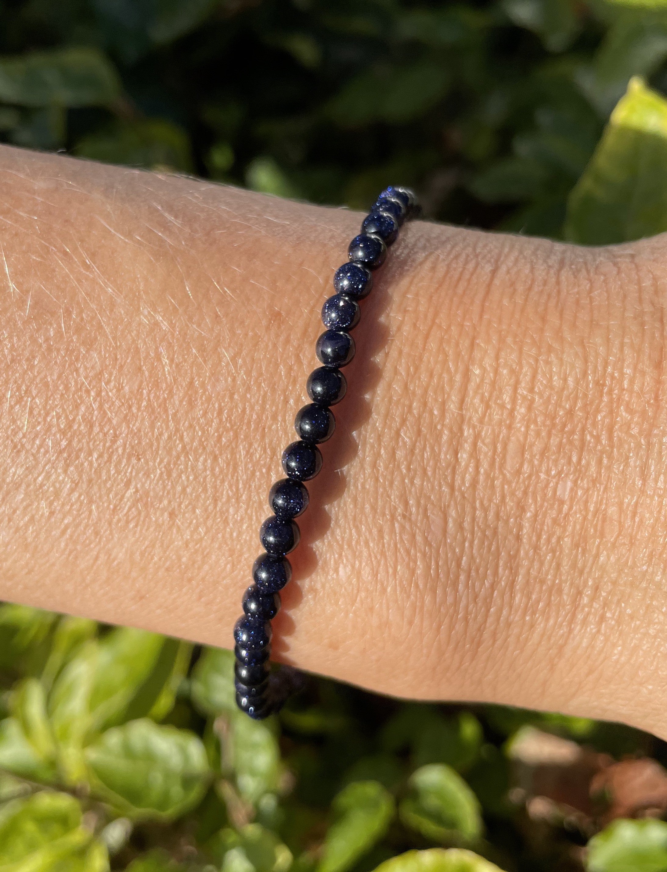 Midnightstone armbånd 4 mm 2