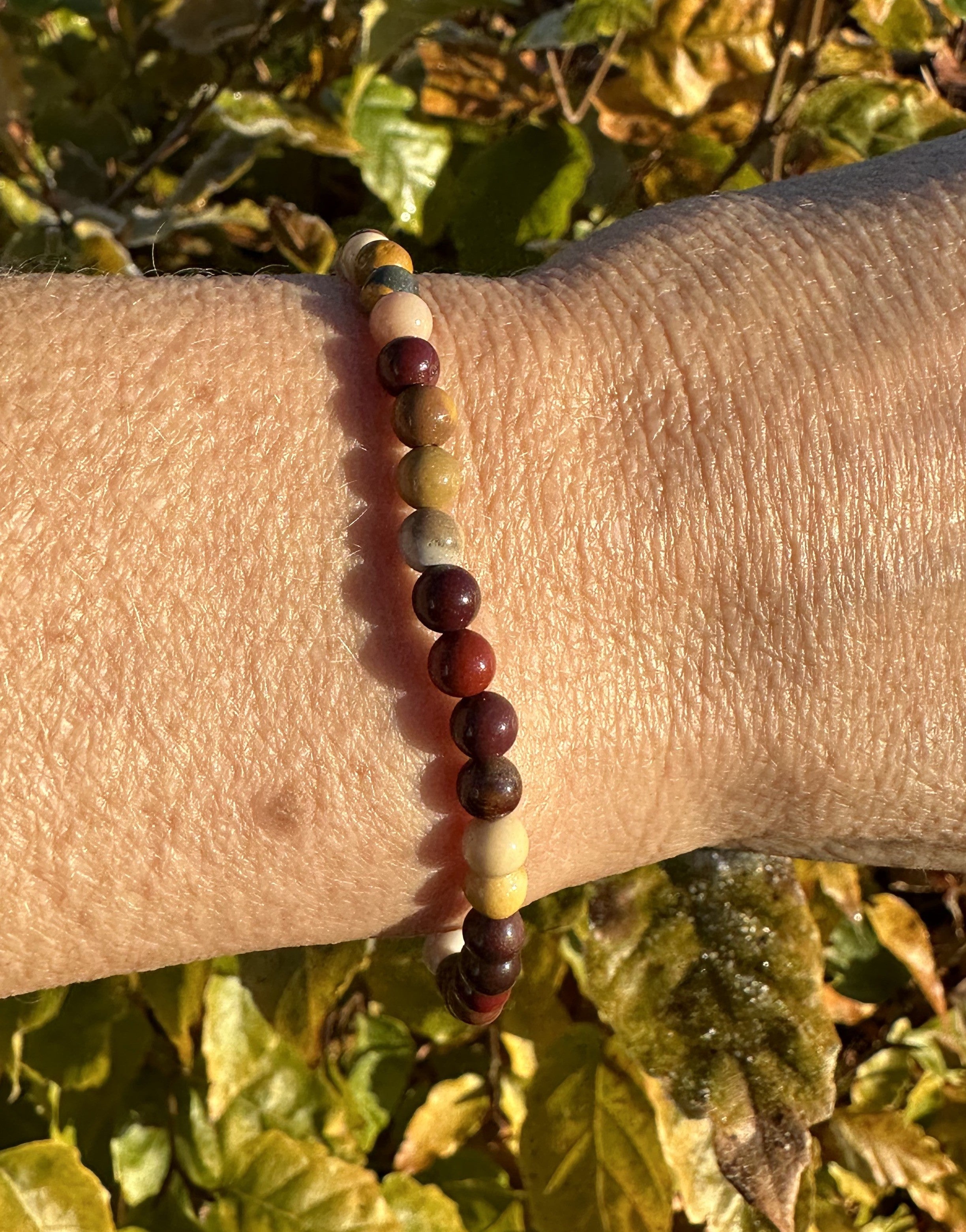 Mookait armbånd 4 mm 2