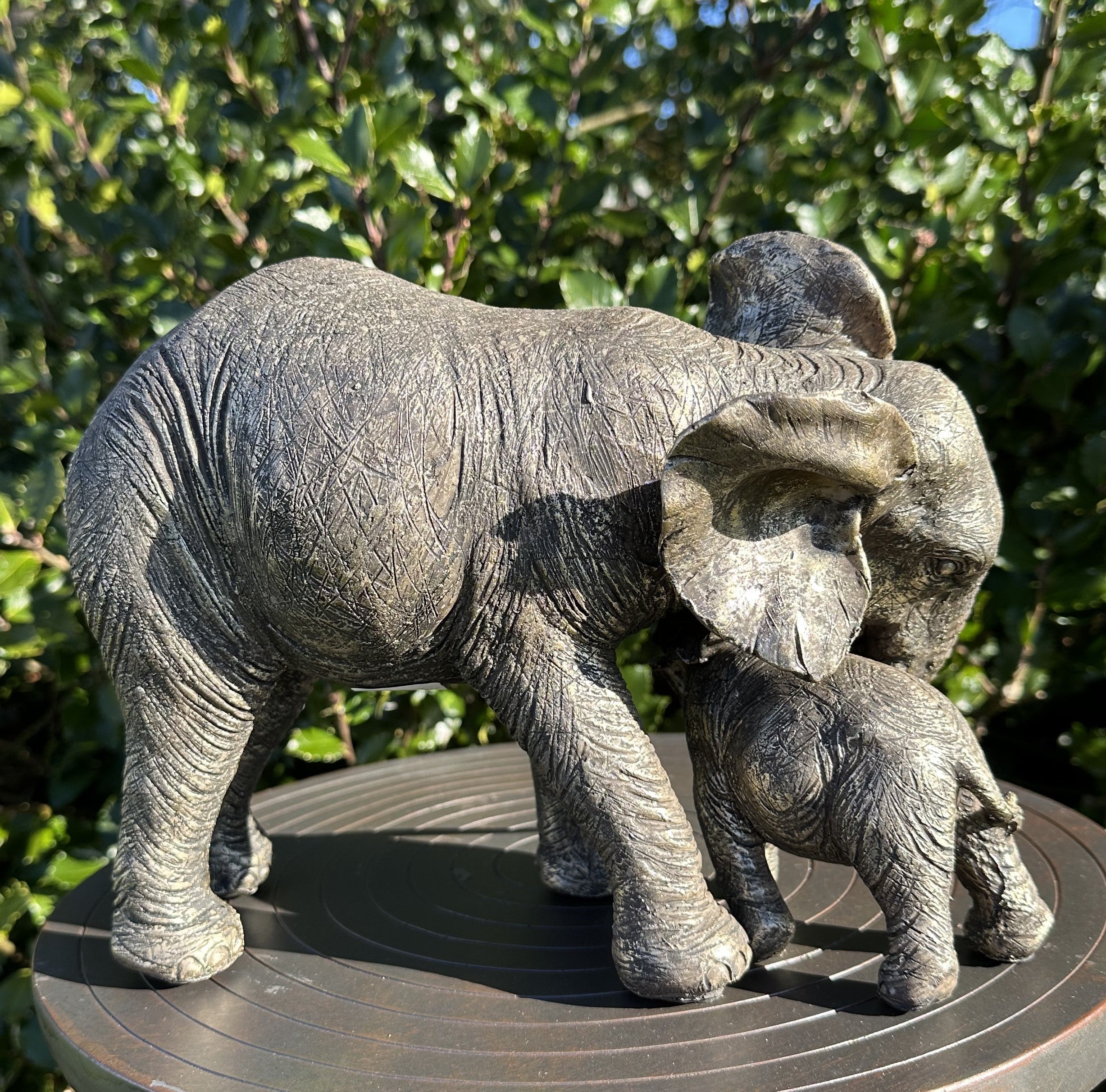 Mor elefant og unge 4