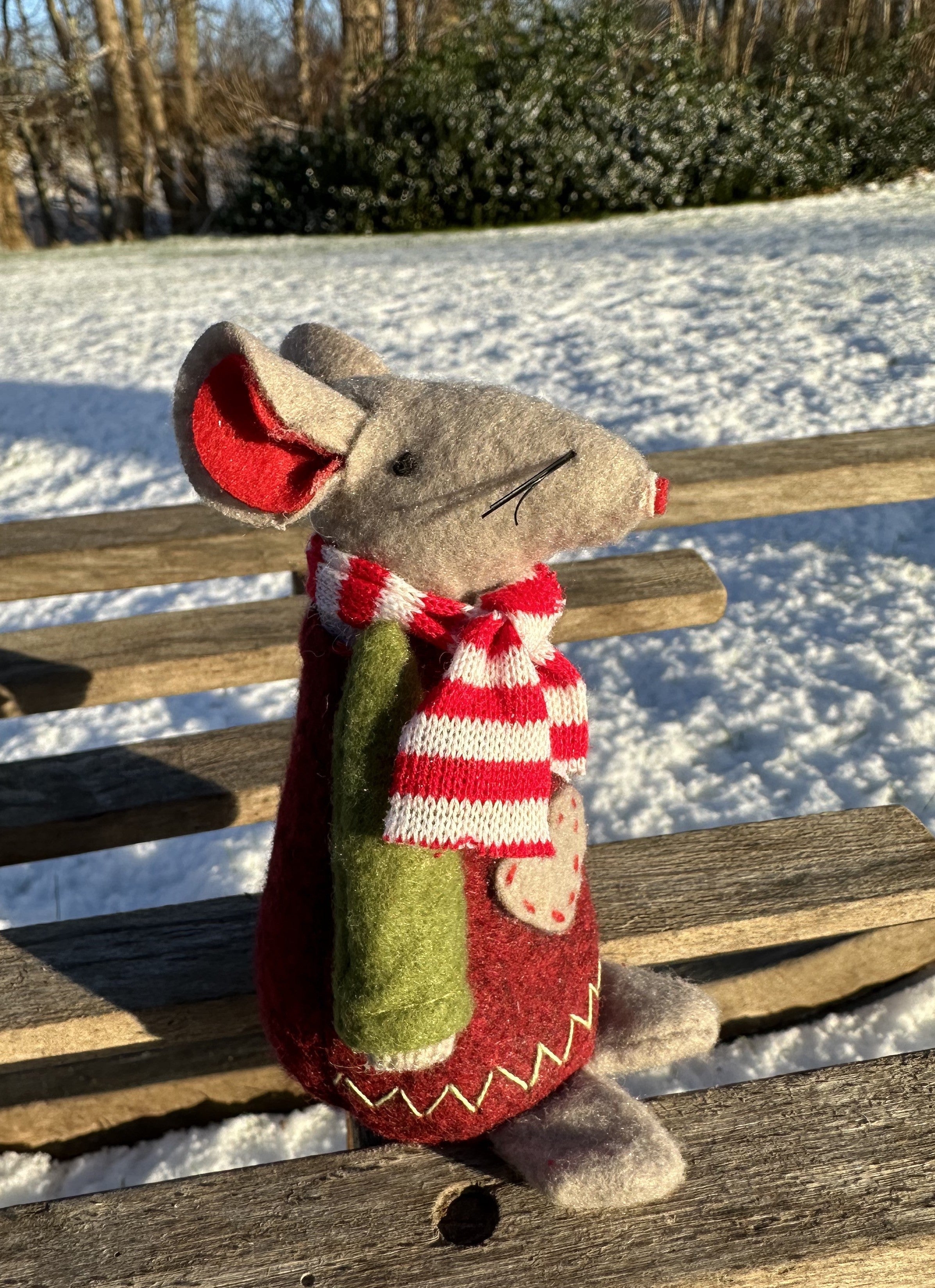 Mus - Rød 12 cm 2