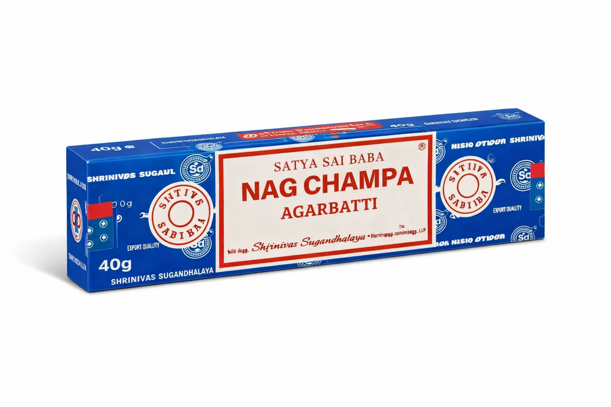 Nag Champa røgelse 40g 2